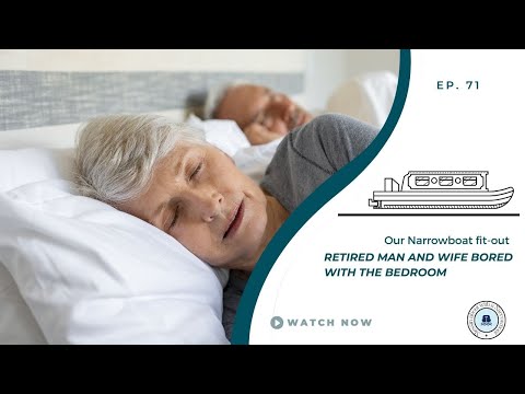 Retired man and his wife getting bored with the bedroom | Our Narrowboat Fit out | EP71