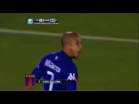 Gol Carlos Luna - Tigre 1 Vs Gimnasia 0 - Primera División 2014