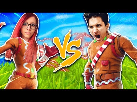 MALE VS FEMALE CHALLENGE ON FORTNITE! ANIMA & KROATOMIST!