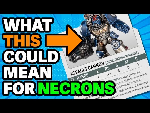 How Necron Weapons Could Work in 10th Edition?!?