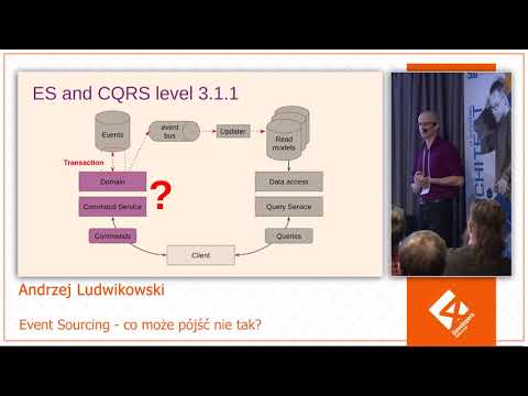 4Developers Wrocław 2018: Event Sourcing - co może pójść nie tak? Andrzej Ludwikowski