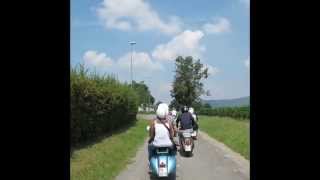 preview picture of video '9° Giro della Franciacorta-Vespa Club Chiari (BS)-2014'