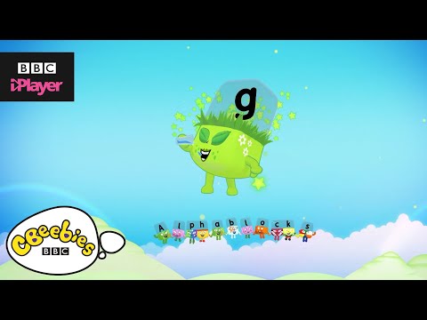 Learn letter "g" with the Alphablocks Magic Words | CBeebies