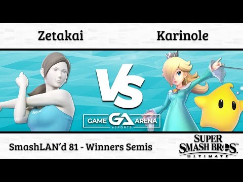 SmashLAN'd 81 - Zetakai vs Karinole - Winners Semis