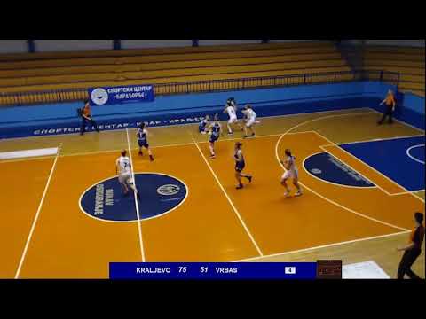 1ZLS 4. kolo / ŽKK Kraljevo - ŽKK Vrbas