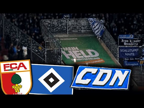 When Augsburg Ultras tore a Hamburg flag from the fence... (Clique du Nord)