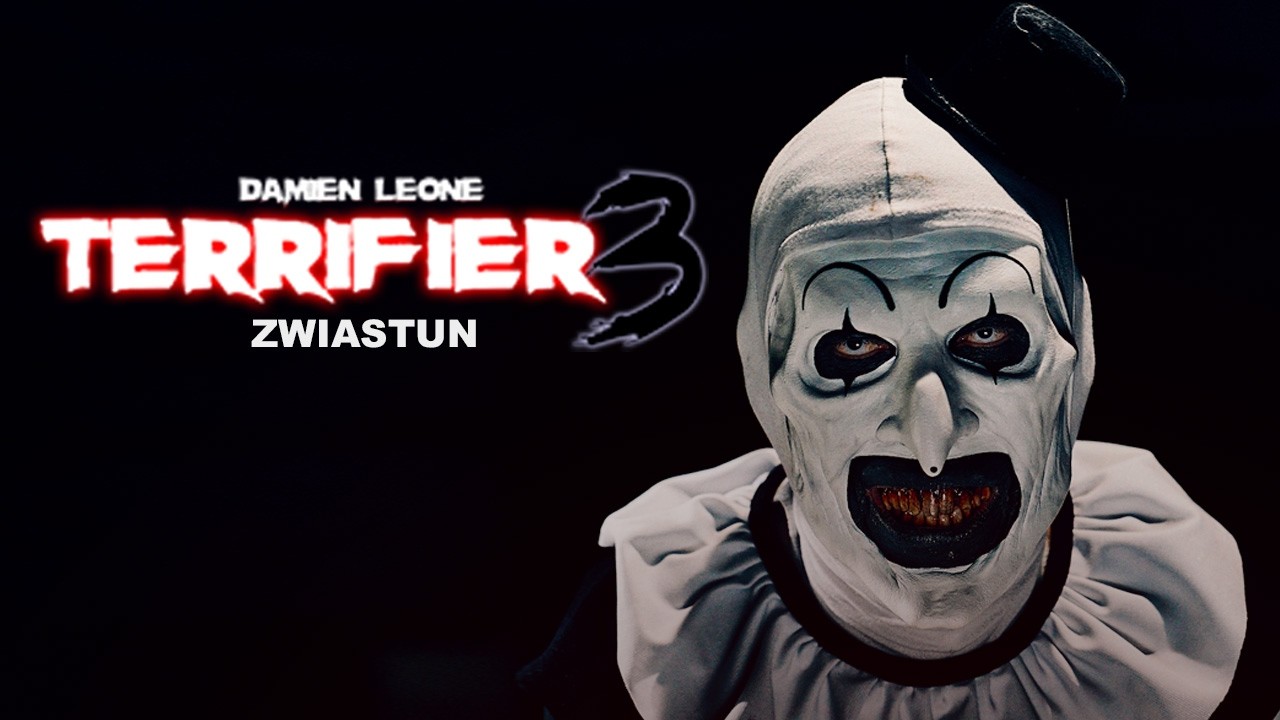 Mamy plakat „Terrifier 3”! Najbrutalniejszy horror tego roku o mordercy w przebraniu klauna w kinach już od 11 października