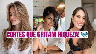 15 cortes de cabelo que vão te deixar com cara de rica | Cortes Tendência ????‍♀️????