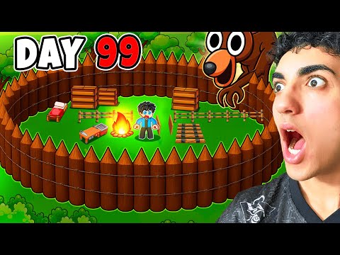 BUILDING THE SAFEST BASE IN 99 NIGHTS IN THE FOREST!