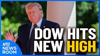 Dow Hits New High On Iran Deal; B-52 bomber Crashes After Takeoff In Calif. | NTD Newsroom (June 15)