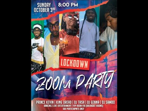 Prince Kevin - Lock Down Zoom Warm Up Live Set.  Reggae, Old School Dancehall, Old School Soca Vibes