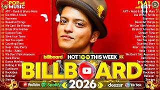 Rihanna, Ed Sheeran, Dua Lipa, Bruno Mars, Adele, Maroon 5, The Weeknd 🍁🍂 Billboard Top 50 This Week