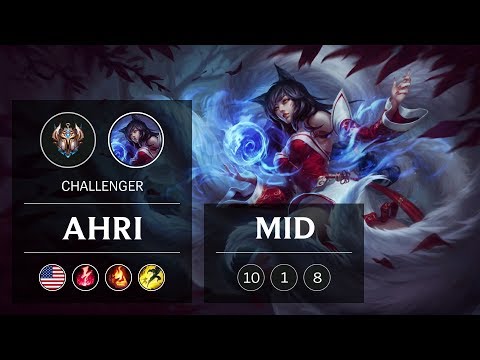 Ahri Mid vs Irelia - NA Challenger Patch 9.1