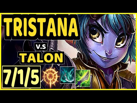 LVSYAN (TRISTANA) vs TALON - 7/1/5 KDA MID CHALLENGER GAMEPLAY - EUW