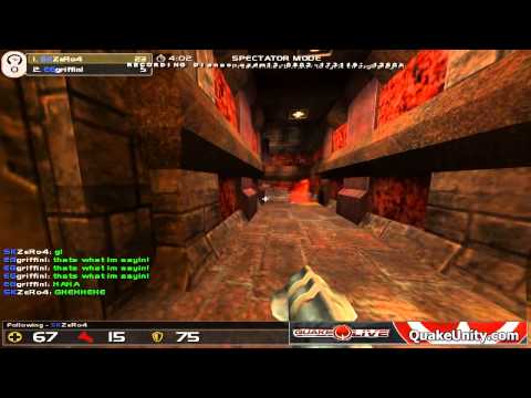 ZeRo4 Vs Griffin - QuakeLive - Quakecon 2008 (SHOUTCAST) PART 6/6
