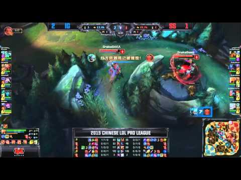Team Snake vs Invictus Gaming | Game 4 3rd place LPL Spring 2015 Playoffs | SS vs IG G4