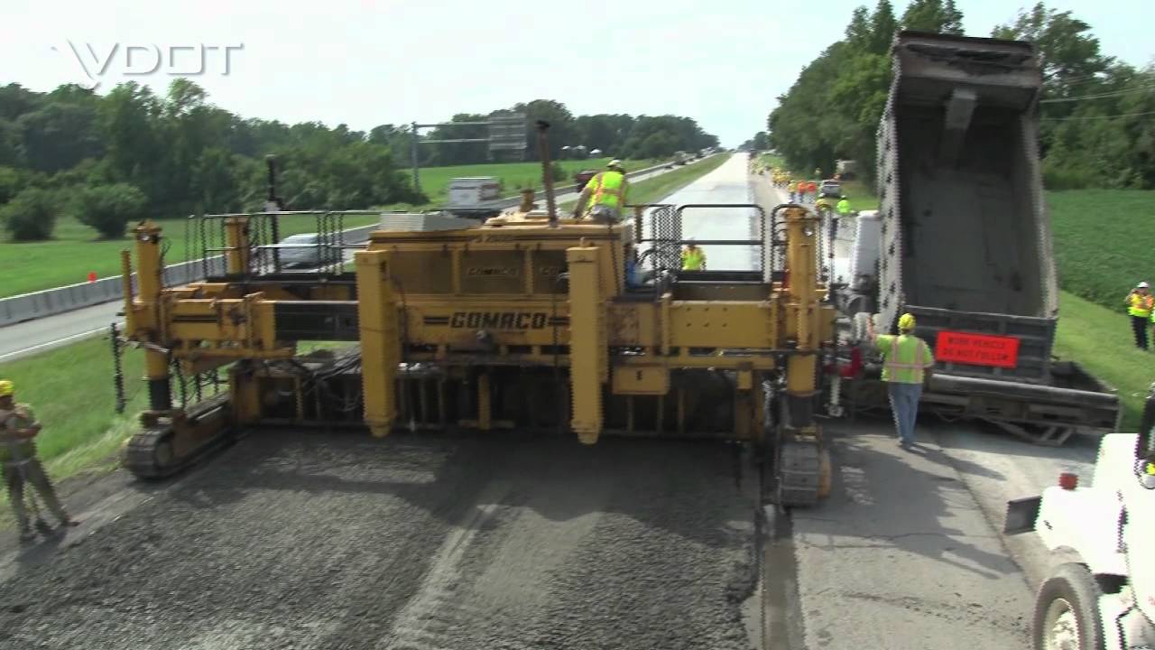 VDOT: Hydraulic Cement Concrete Paving