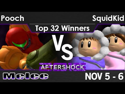 AFSK16 - Pooch (Samus) vs eclipse | SquidKid (ICs) Top 32 Winners - Melee