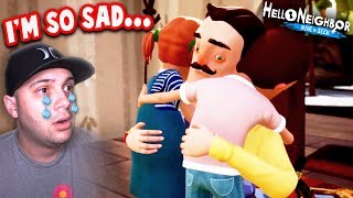 It's so sad... *NEW* Hello Neighbor Hide &amp; Seek Reveal Trailer (Reaction)