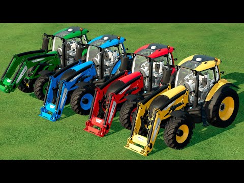 LOAD POTATOES ON TRUCKS WITH RIGITRAC TRACTORS Farming Simulator 22