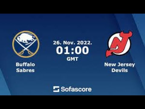 🏒NHL LIVE🏒 Buffalo Sabres vs New Jersey Devils -  26th November 2022 | NHL Full Match