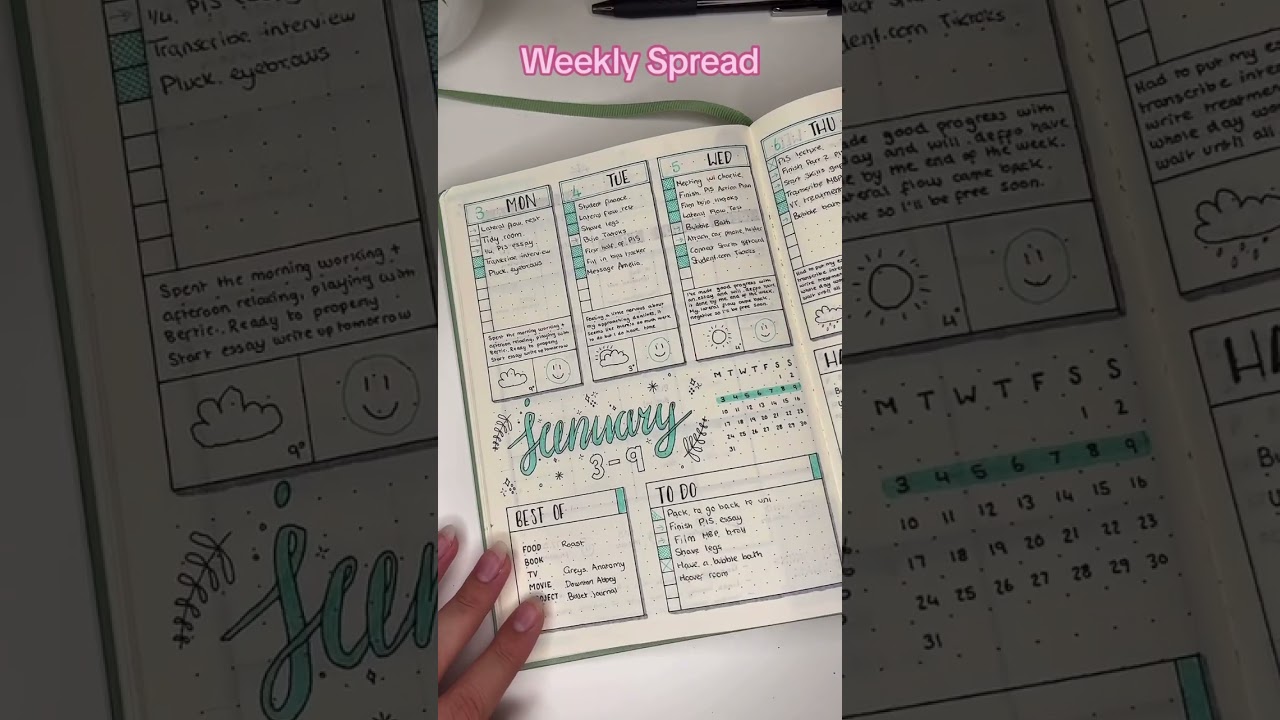 What to write in your bullet journal! 📔#bulletjournal #journalingforbeginners