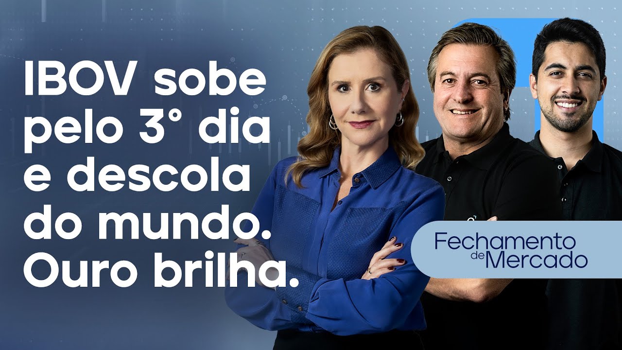 🔴 27/03/25 - IBOV DESCOLA DO MUNDO E SOBE PELO 3°DIA | OURO BRILHA | Fechamento de Mercado