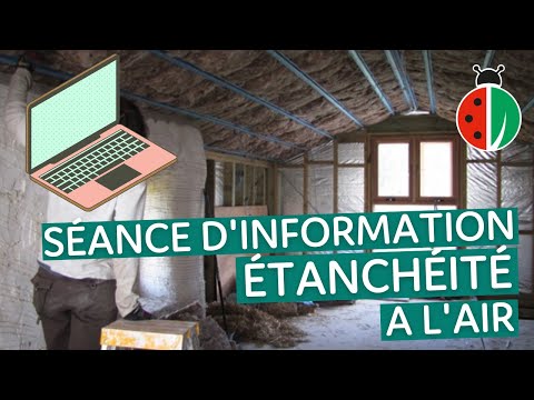 VIDEOCONFERENCE /// Formation sur l'étanchéité à l'air REDIFFUSION