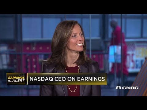 Nasdaq CEO Adena Friedman on quarterly earnings