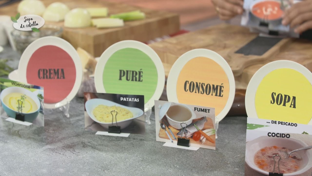 ¿Qué diferencia hay entre sopa, consomé, puré y crema