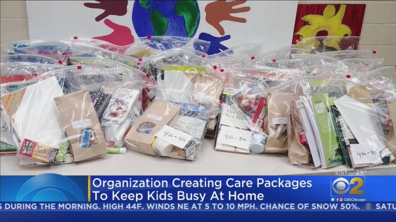 Local Organization Creating Care Packages To Keep Kids Busy At Home