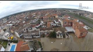 preview picture of video 'Inundaciones en Viana de Cega (Valladolid), Plan Inuncyl'