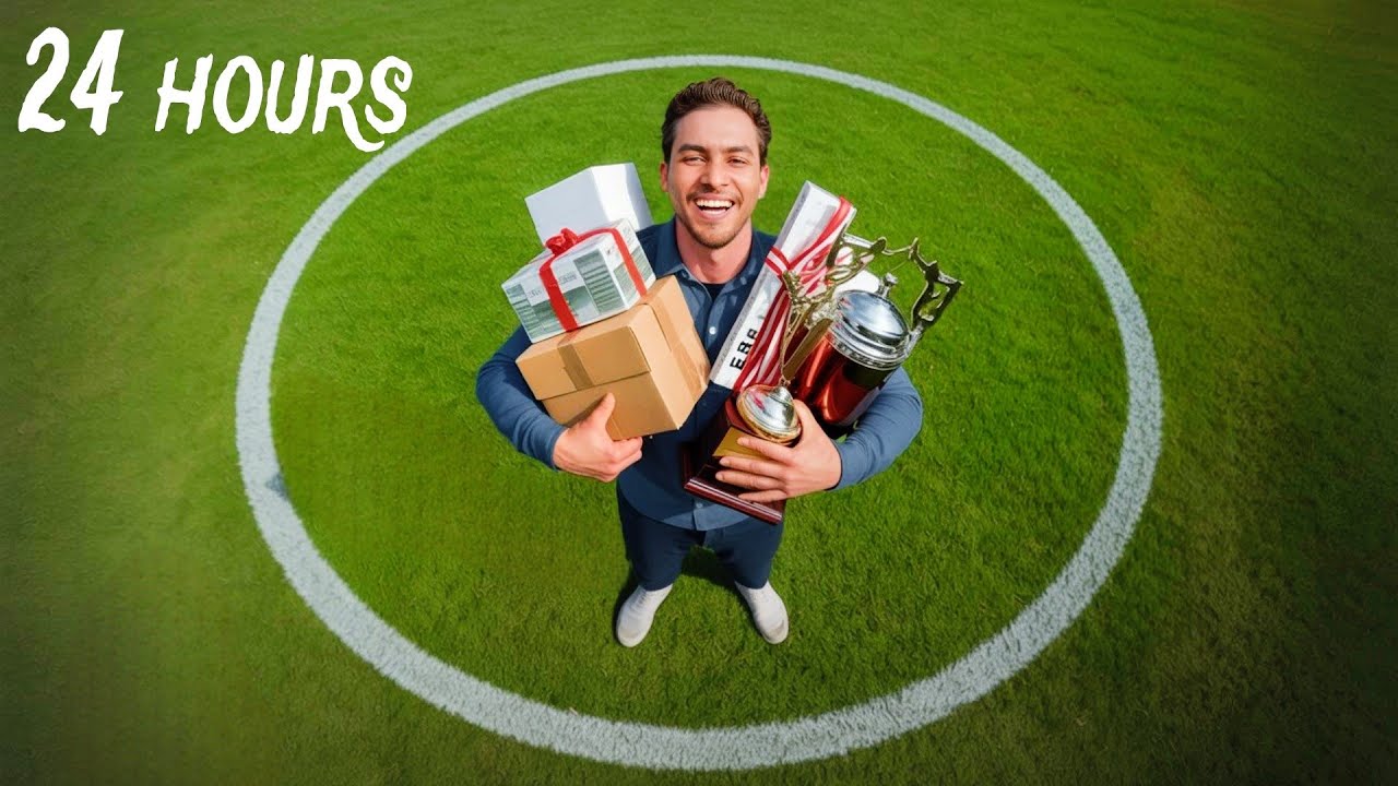 24 Hours inside a white circle in Bangladesh,, oh my God,, MrKalaBeast 