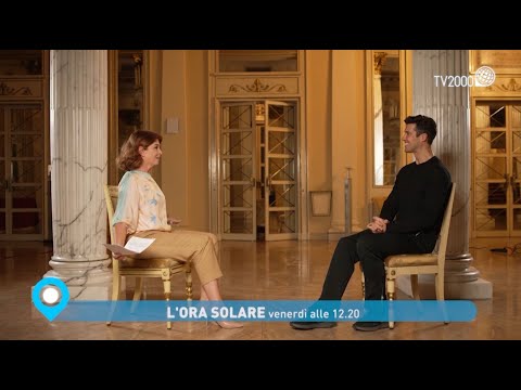 Roberto Bolle a Tv2000, nel programma L'Ora Solare con Paola Saluzzi - Venerdì 11 marzo ore 12 20