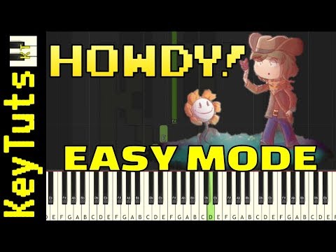 Learn to Play Howdy! from Undertale Yellow - Easy Mode