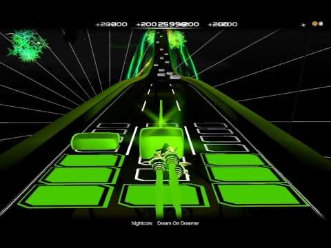 Audiosurf: Nightcore - Dream On Dreamer [Ninja Mono, Stealth, Ironmode]