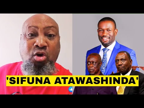 "RUTO NA OBURU KURA ZIKONA SIFUNA, GROUND NI WANTAM"COSMO CHOY REACTS TO SIFUNA KITENGELA RALLY