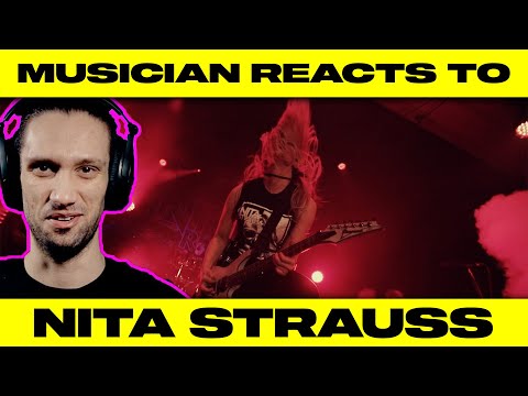 Musician Reacts To | Nita Strauss - "Summer Storm"