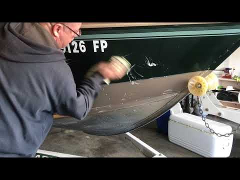 Clean Your Boat under $10 with Distilled Vinegar, Scrubbing Bubbles, Spray on Wax PT.2