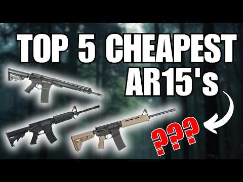 Top 5 Cheapest AR-15s (2025). Number 1 Will Shock You