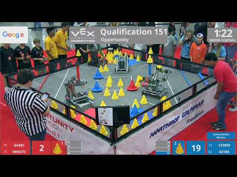 2018 VRC-MS Oppo Q151 - 6446C 99567D vs 1338W 4318E - 0 to 45