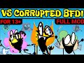 FNF BFCI Battle For Glitch Island Pibby BFDI Inspired Rhythm Mod Showcase High Effort Gameplay