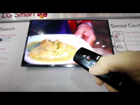 LG Magic Control #CES2012 #Videochip