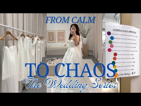 Wedding Dress Shopping at MESHKI + JENNY YOO Sample Sale | Wedding Series Episode 1