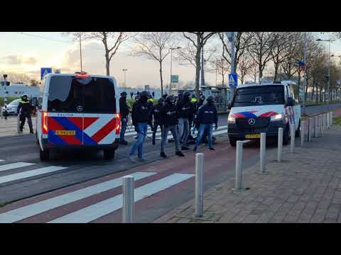 aanhouding bij de Kuip Feyenoord -Pec Zwolle