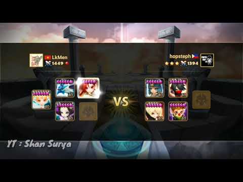 The Power of Lydia (Dark Polar Queen) in Special League Arena | Summoners War