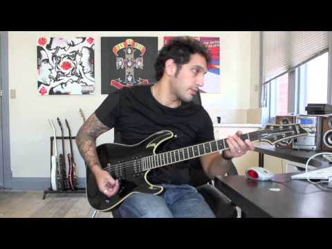 How to play 'Mouth For War' by Pantera Guitar Solo Lesson