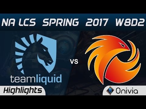 TL vs P1 Highlights Game 1 NA LCS Spring 2017 W8D2 Team Liquid vs Phoenix1
