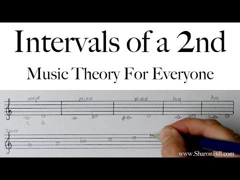 Intervals of a 2nd - Everything You Need to Know Music Theory with Sharon Bill