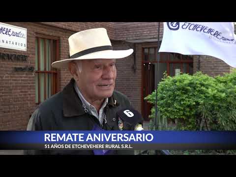 Arturo Etchevehere - 51 Aniversario de Etchevehere Rural S.R.L.